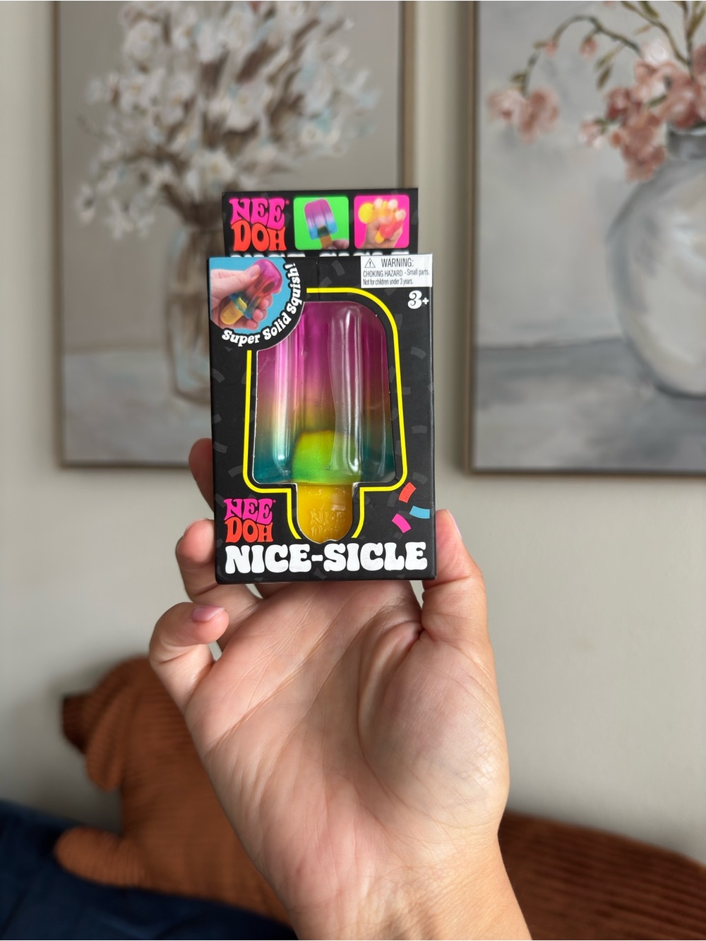 Nice-Sicle Multicolor Squishy Sensory Toy